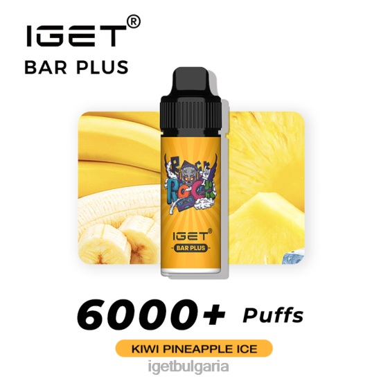 IGET Bar Sale - bar плюс 6000 впръсквания BB02D234 киви ананас лед