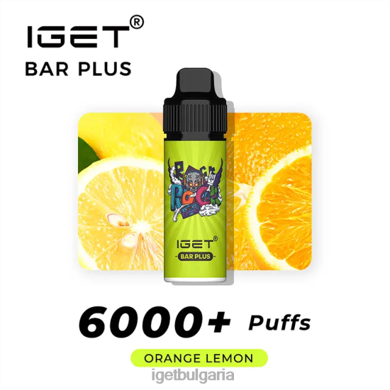 IGET Shop - bar плюс 6000 впръсквания BB02D238 портокал лимон