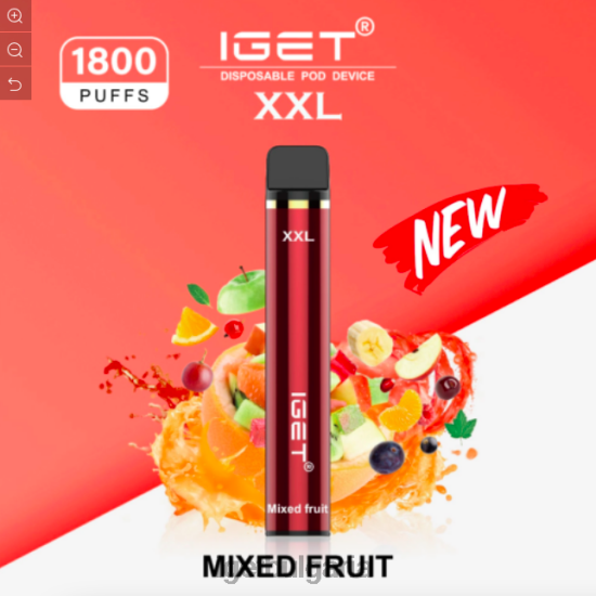 IGET Bar Sale - xxl - 1800 впръсквания BB02D489 смесени плодове