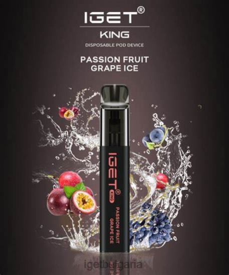 IGET Vape Sale - king - 2600 впръсквания BB02D631 маракуя гроздов лед