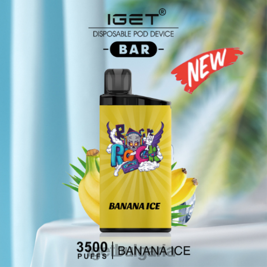 IGET Shop - bar - 3500 впръсквания BB02D469 бананов лед
