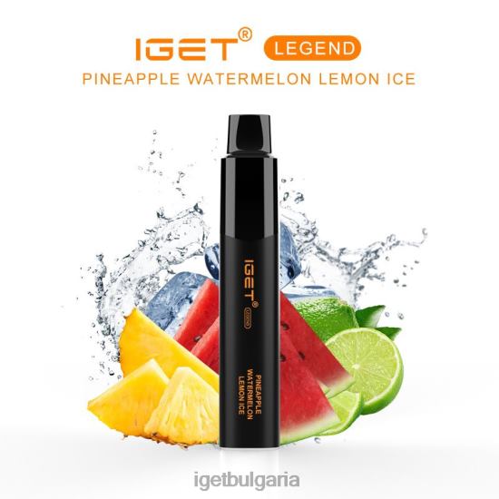 IGET Vapes On Sale - legend - 4000 впръсквания BB02D662 ананас диня лимон лед