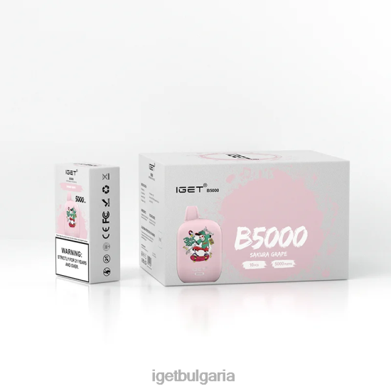 IGET Vape Sale - b5000 BB02D317 грозде сакура