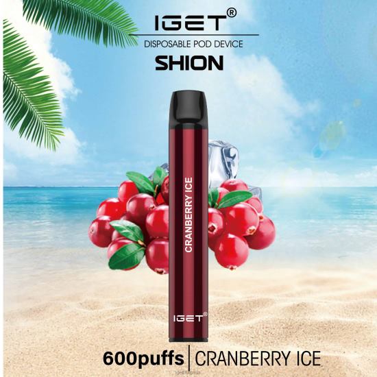 IGET Vape Flavours - 3 x shion BB02D12 боровинков лед